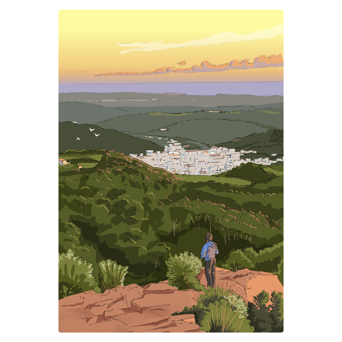 Ilustración Ferreries Menorca