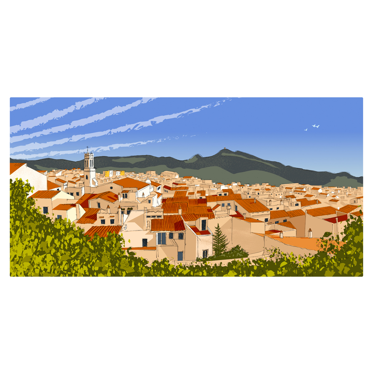 Ilustración Ferreries Menorca