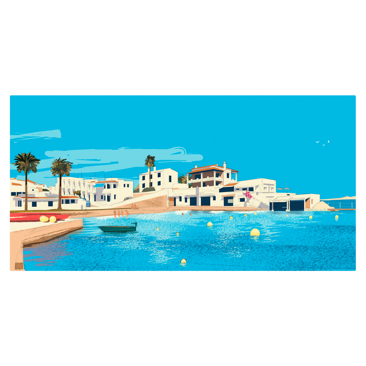 Ilustración na Macaret Menorca