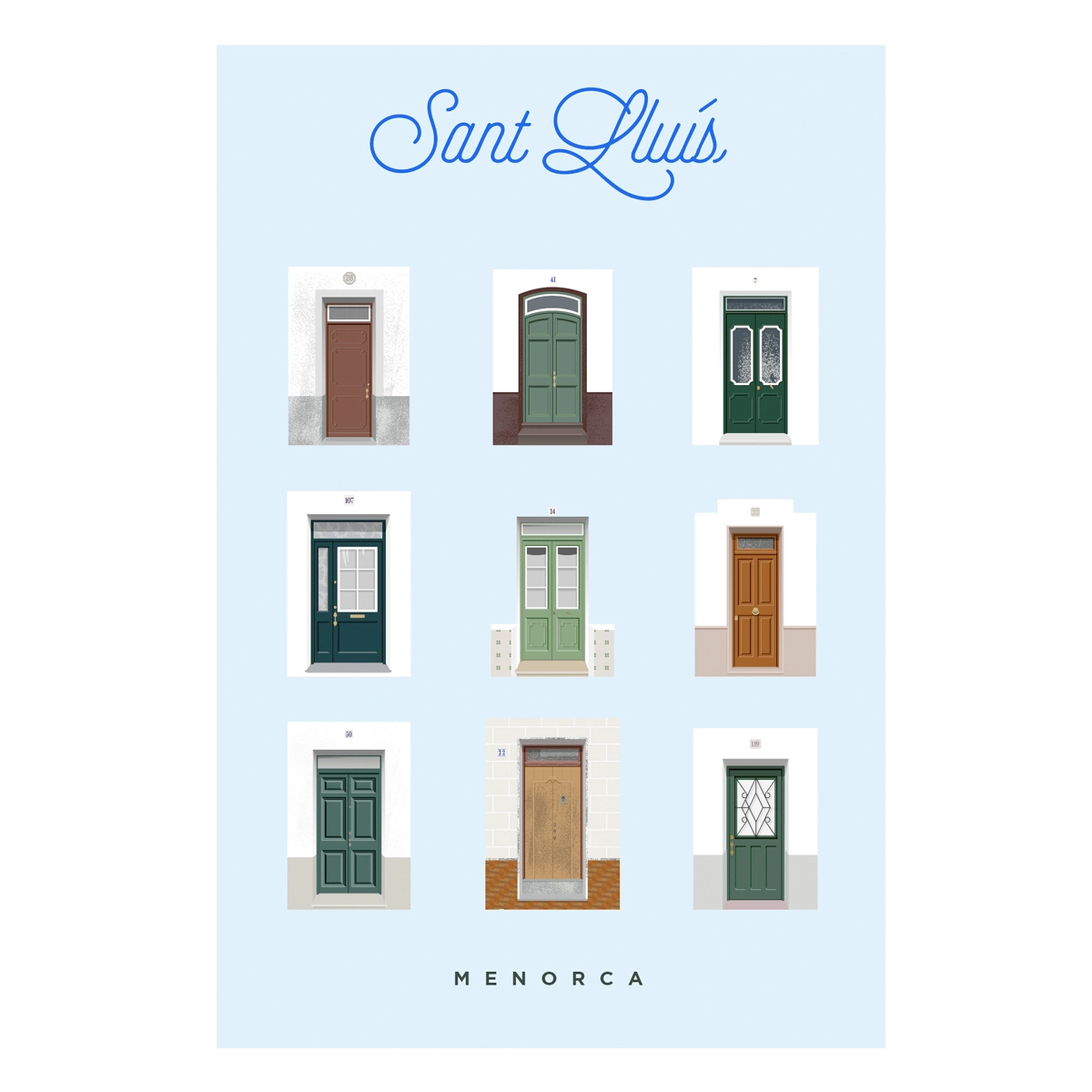 Doors of Sant Lluís