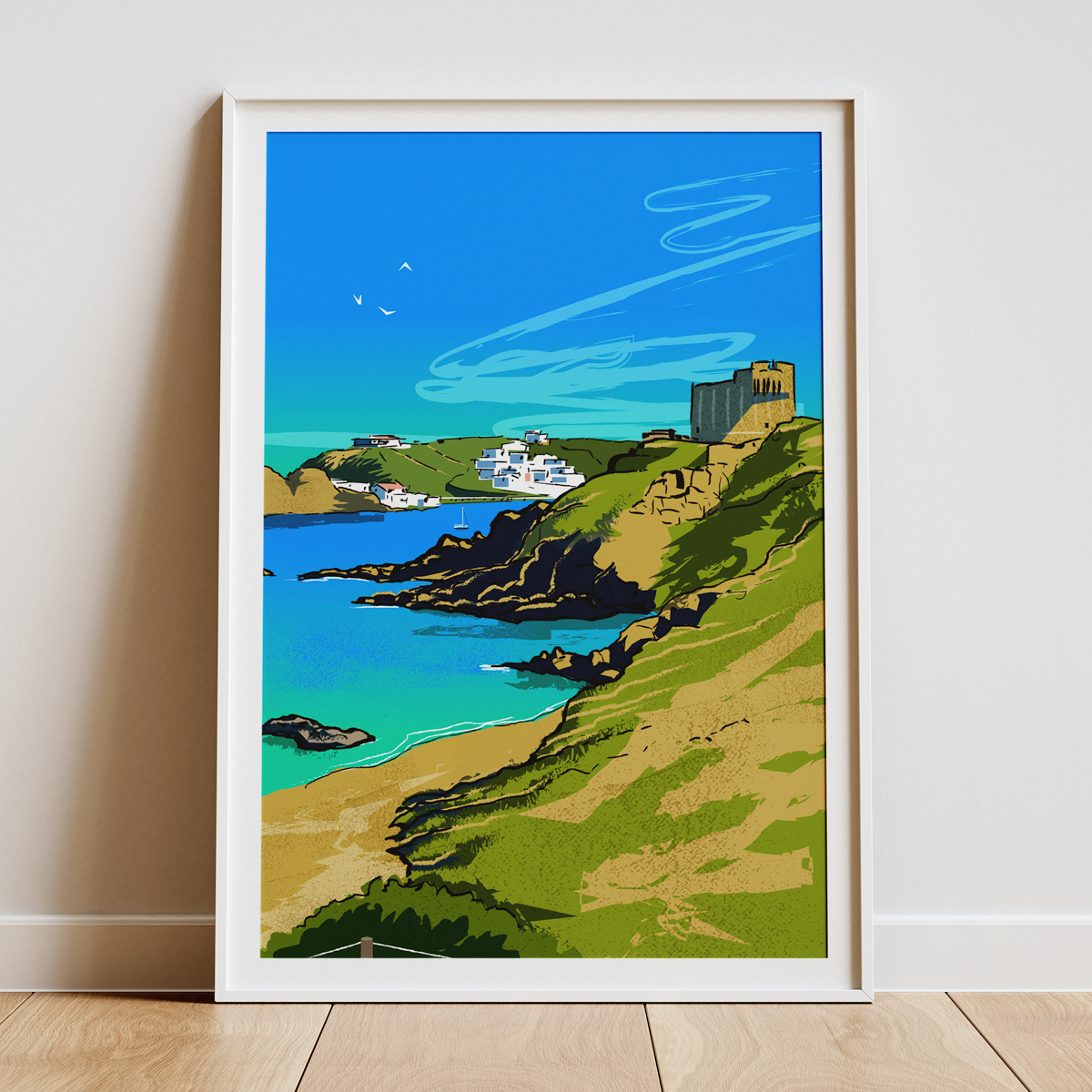 Ilustración Sa Mesquida Menorca