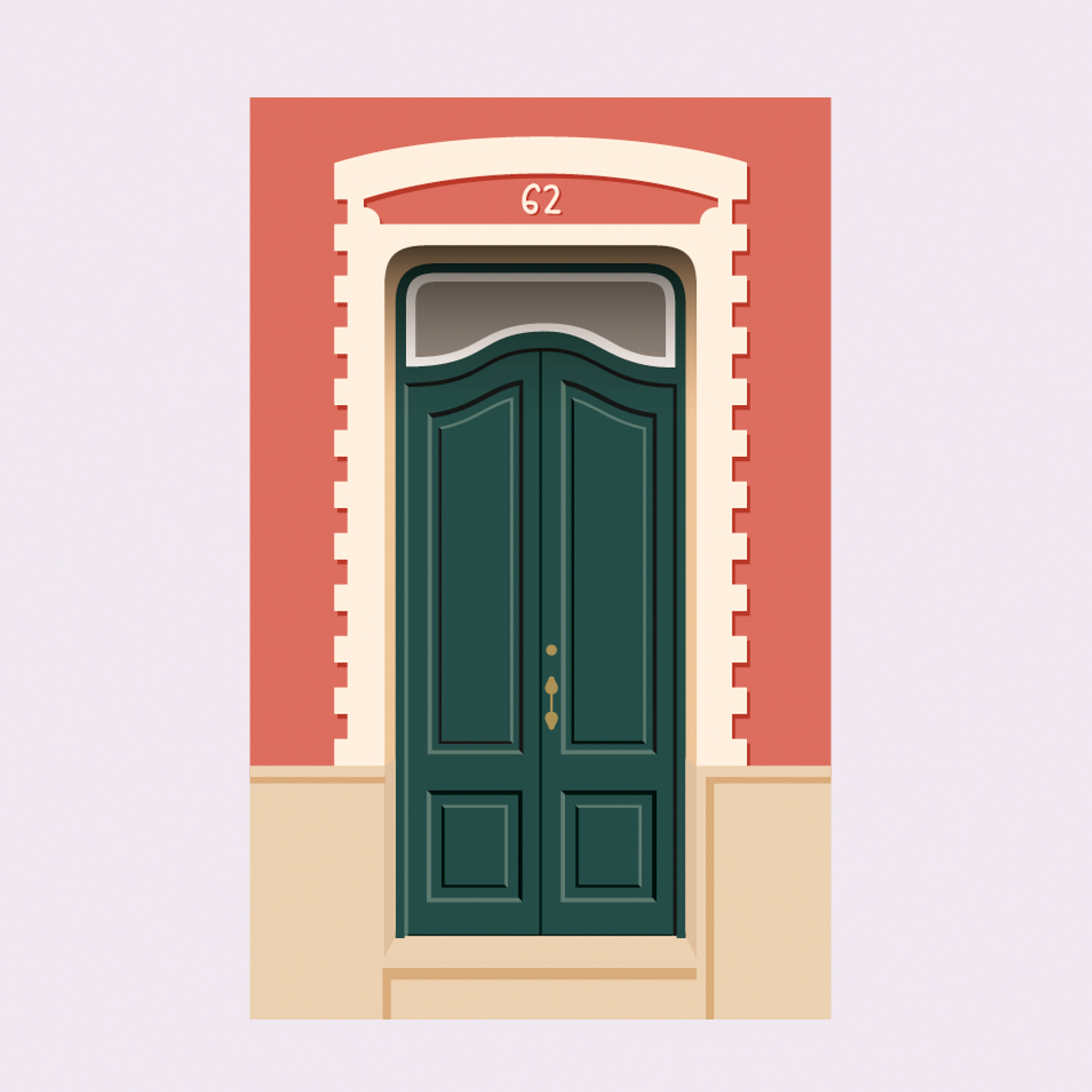 Ilustración puertas Es Castell Menorca