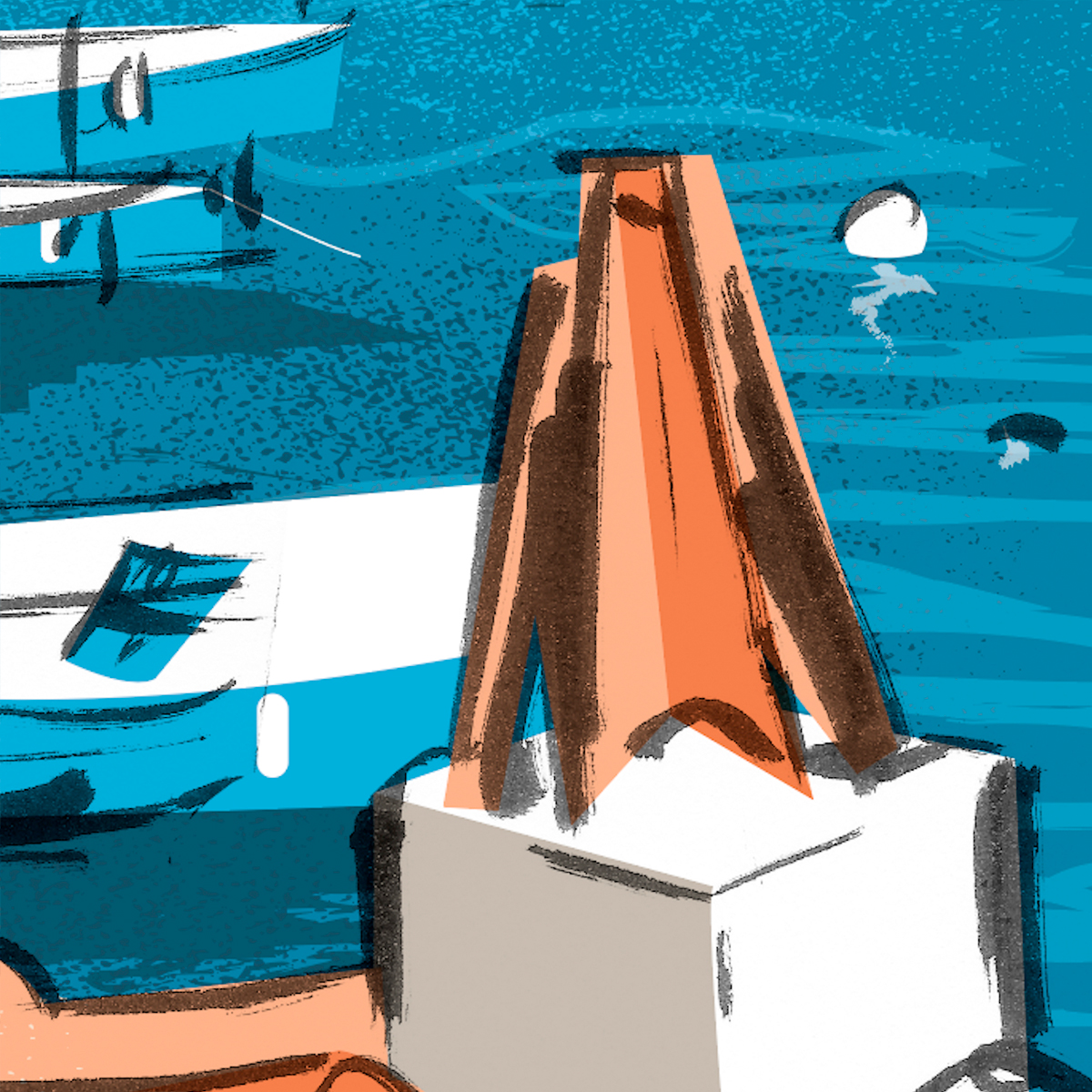 Ilustración Cales Fonts Menorca